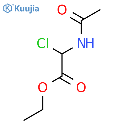 ethyl 2-chloro-2-acetamidoacetate structure