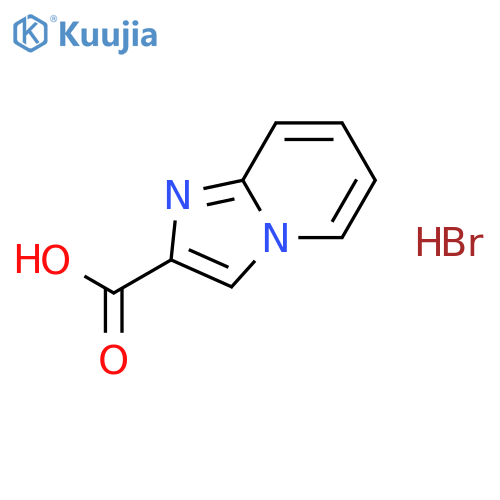 Imidazo[1,2-a]pyridine-2-carboxylic acid hydrobromide structure