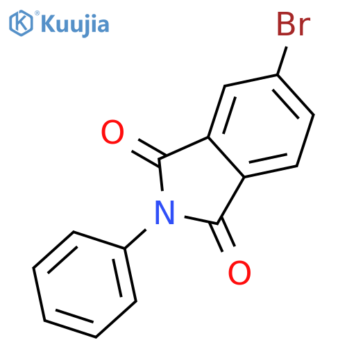 1H-Isoindole-1,3(2H)-dione, 5-bromo-2-phenyl- structure