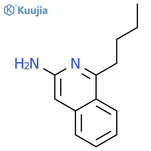1-BUTYL-ISOQUINOLIN-3-YLAMINE structure
