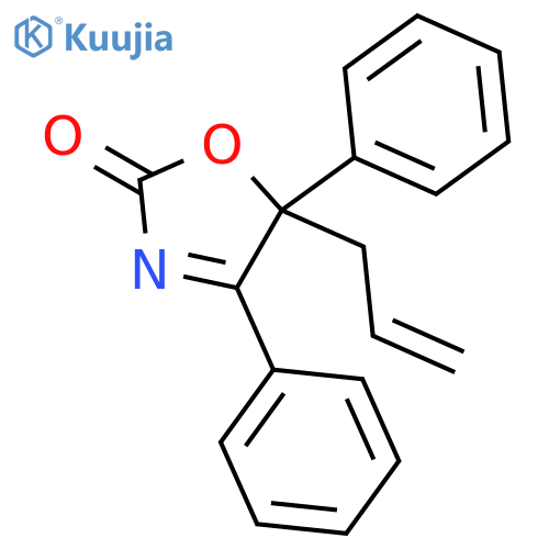 2(5H)-Oxazolone, 4,5-diphenyl-5-(2-propenyl)- structure