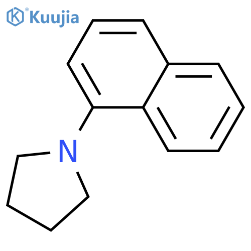 1-(Naphthalen-1-yl)pyrrolidine structure