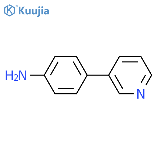 4-(pyridin-3-yl)aniline structure