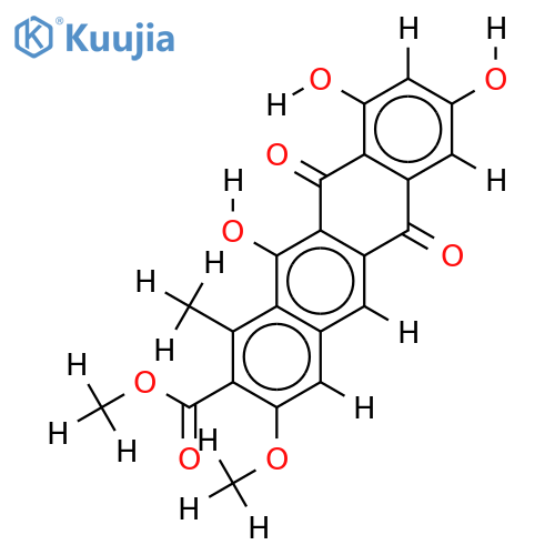 Tetracenomycin B2 structure