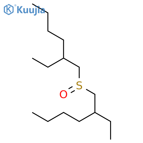 Bis-(2-ethylhexyl)-sulfoxide structure