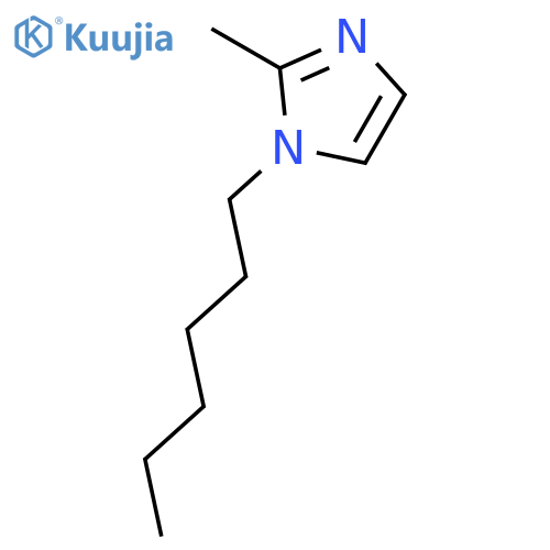 1-Hexyl-2-methylimidazole structure