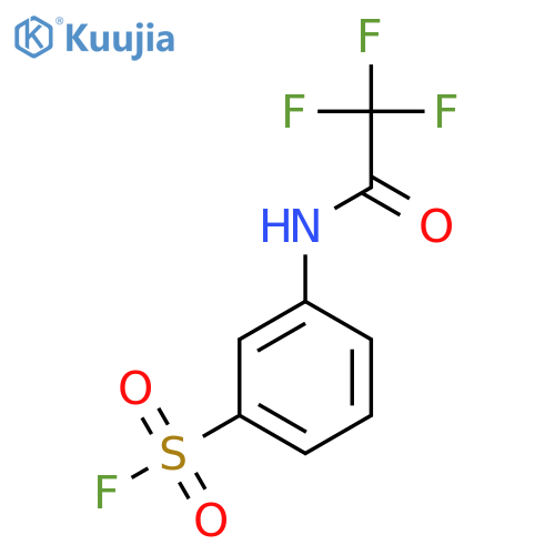 3-(Trifluoroacetamido)benzene-1-sulfonyl fluoride structure