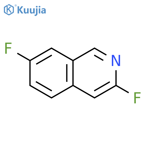 3,7-Difluoroisoquinoline structure