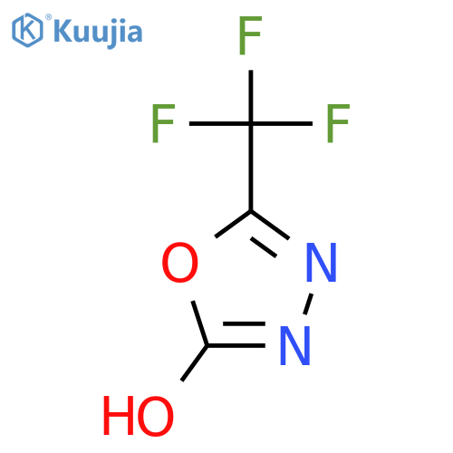 5-(Trifluoromethyl)-1,3,4-oxadiazol-2-ol structure