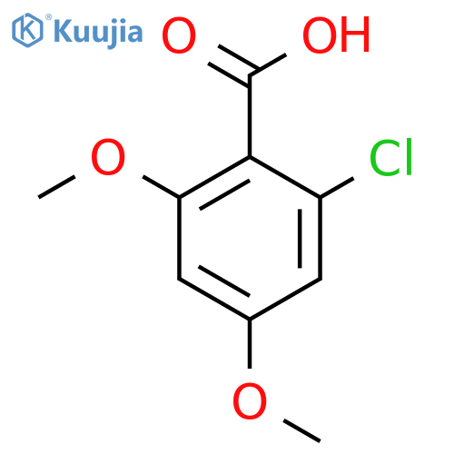 2-Chloro-4,6-dimethoxybenzoic acid structure