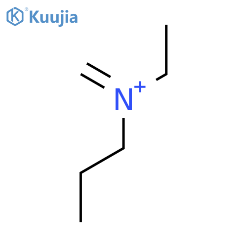 1-Propanaminium, N-ethyl-N-methylene- structure
