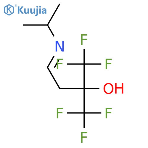 2-Butanol, 1,1,1-trifluoro-4-[(1-methylethyl)imino]-2-(trifluoromethyl)-,(4E)- structure