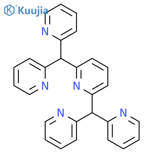 Pyridine, 2,6-bis(di-2-pyridinylmethyl)- structure