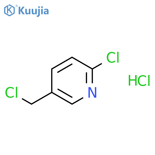 2-chloro-5-(chloromethyl)pyridine hydrochloride structure