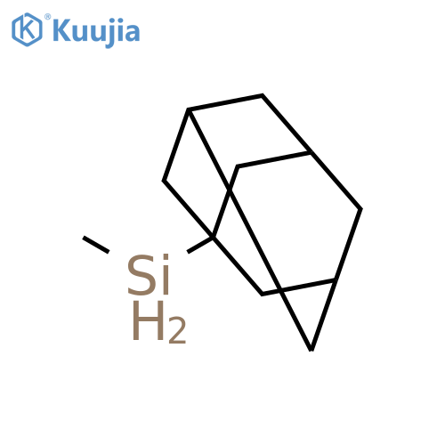 Adamantan-1-yl(methyl)silane structure