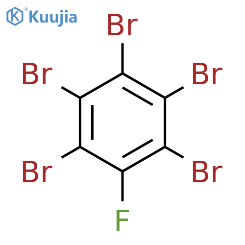 Benzene, pentabromofluoro- structure