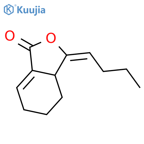 1(3H)-Isobenzofuranone, 3-butylidene-3a,4,5,6-tetrahydro- structure