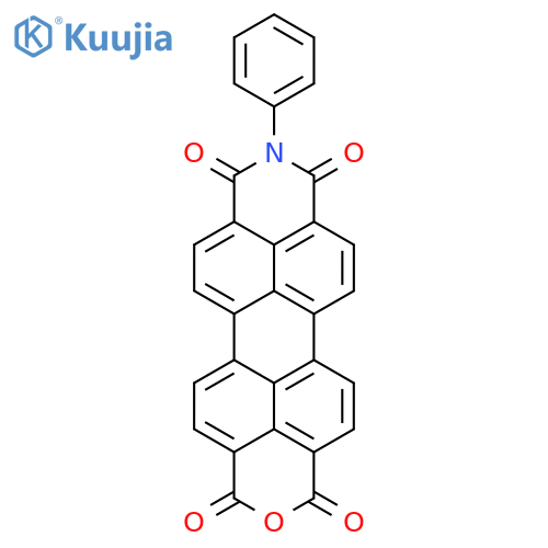 1H-2-BENZOPYRANO[6',5',4':10,5,6]ANTHRA[2,1,9-DEF]ISOQUINOLINE-1,3,8,10(9H)-TETRONE, 9-PHENYL- structure