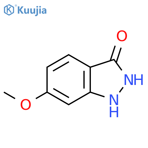 6-methoxy-1H-indazol-3-ol structure