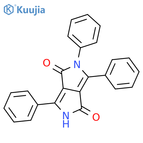 Pyrrolo[3,4-c]pyrrole-1,4-dione, 2,5-dihydro-2,3,6-triphenyl- structure