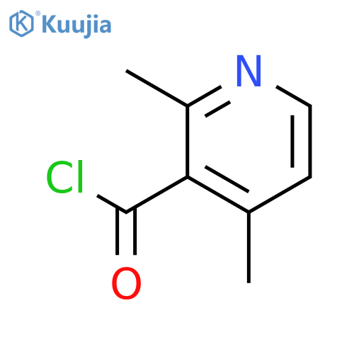 3-Pyridinecarbonyl chloride, 2,4-dimethyl- (9CI) structure