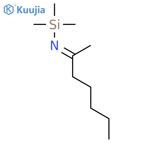 SILANAMINE, 1,1,1-TRIMETHYL-N-(1-METHYLHEXYLIDENE)- structure