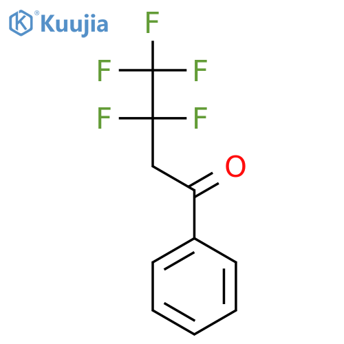 1-Butanone, 3,3,4,4,4-pentafluoro-1-phenyl- structure
