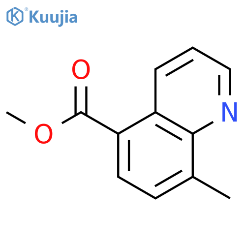 methyl 8-methylquinoline-5-carboxylate structure