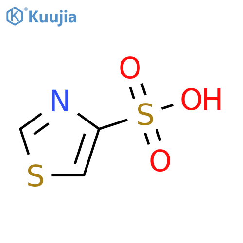 4-Thiazolesulfonic acid structure