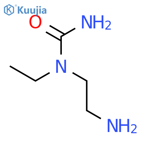 3-(2-aminoethyl)-1-ethylurea structure