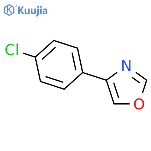 4-(4-Chlorophenyl)oxazole structure