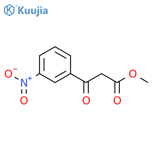 methyl 3-(3-nitrophenyl)-3-oxopropanoate structure