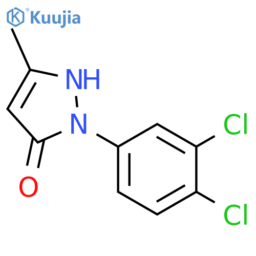2-(3,4-Dichloro-phenyl)-5-methyl-1,2-dihydro-pyrazol-3-one structure