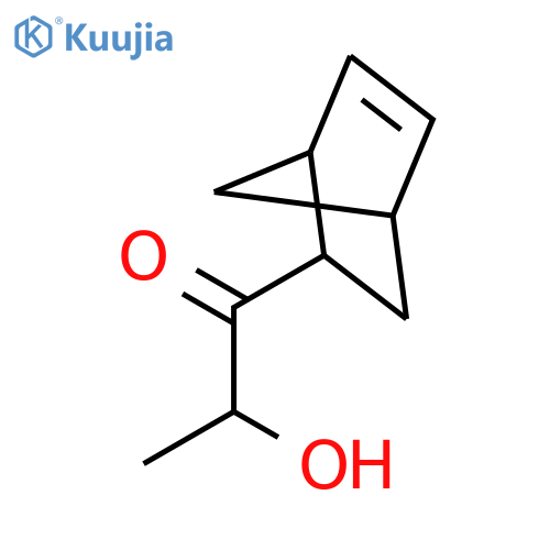 1-Propanone, 1-(bicyclo[2.2.1]hept-5-en-2-yl)-2-hydroxy- structure