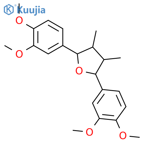 (2R,3S,4S,5R)-2,5-bis(3,4-dimethoxyphenyl)-3,4-dimethyltetrahydrofuran structure