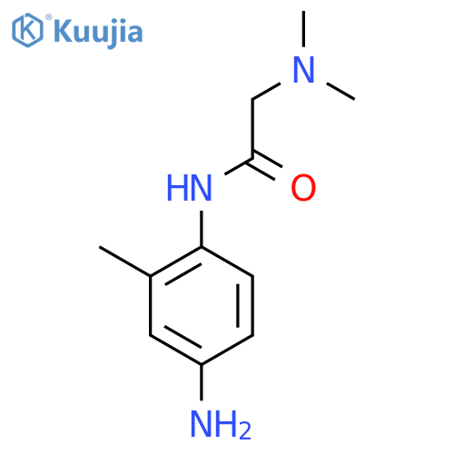 N1-(4-Amino-2-methylphenyl)-N2,N2-dimethylglycinamide structure