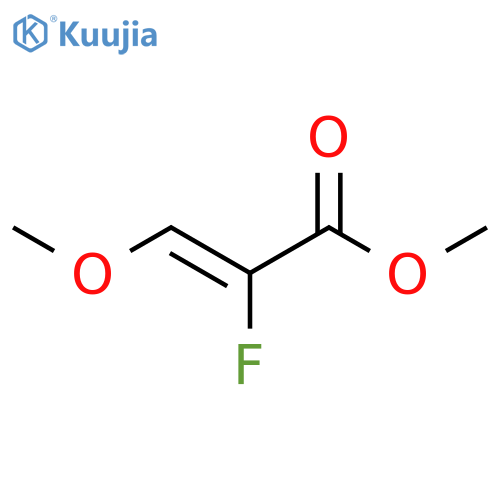 methyl 2-fluoro-3-methoxyprop-2-enoate structure