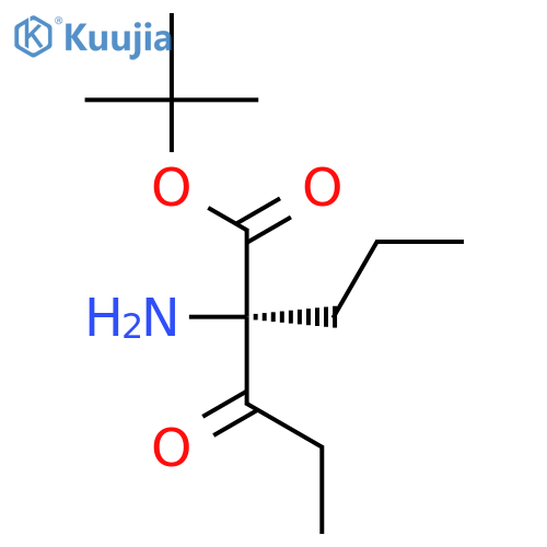 NORVALINE, 2-(1-OXOPROPYL)-, 1,1-DIMETHYLETHYL ESTER structure