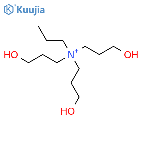 1-Propanaminium, 3-hydroxy-N,N-bis(3-hydroxypropyl)-N-propyl- structure