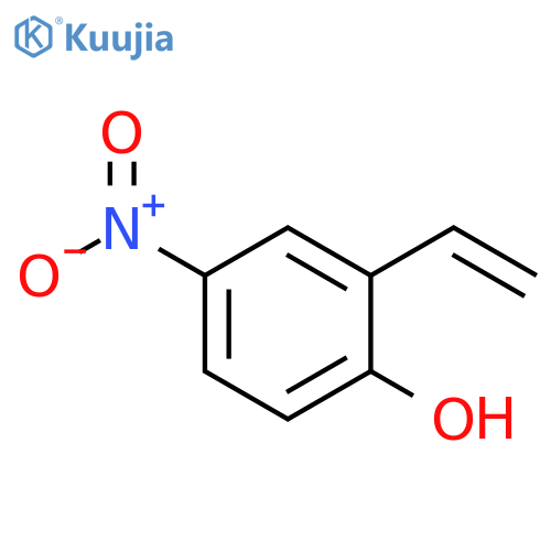 2-ethenyl-4-nitrophenol structure