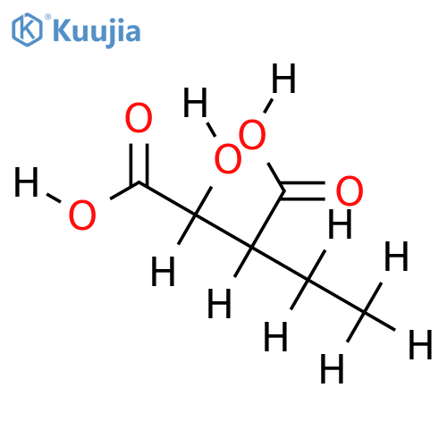 (-)-2-Aethyl-3-hydroxy-bernsteinsaeure structure