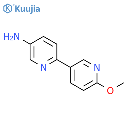 [2,3'-Bipyridin]-5-amine, 6'-methoxy- structure