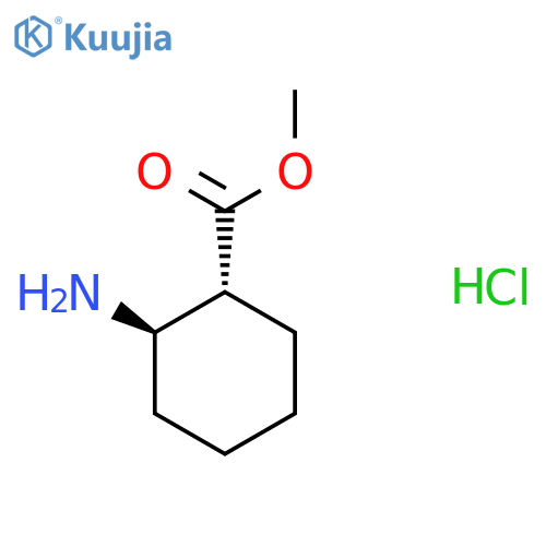 methyl (1R,2S)-2-aminocyclohexanecarboxylate;hydrochloride structure