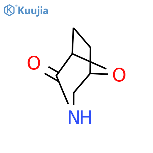 8-oxa-3-azabicyclo3.2.1octan-2-one structure