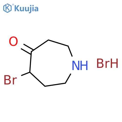 5-Bromoazepan-4-one hydrobromide structure