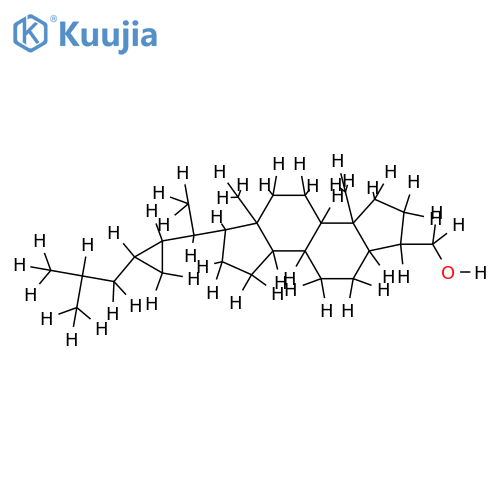 3beta-(hydroxymethyl)-22(R),23(R)-methylene-A-nor-5alpha-cholestane structure