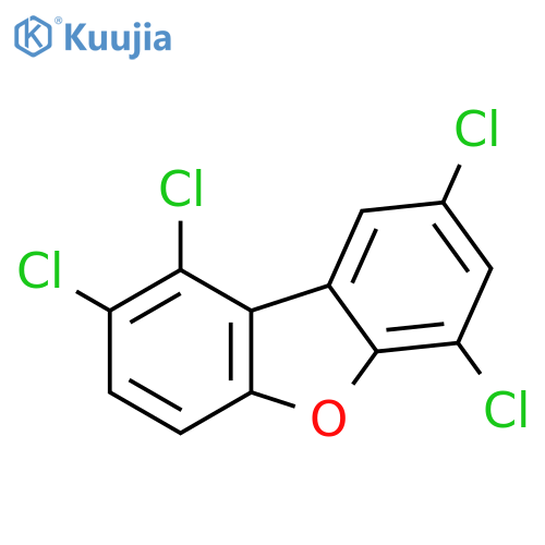 Dibenzofuran,1,2,6,8-tetrachloro- structure