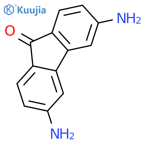 3,6-diaminofluoren-9-one structure