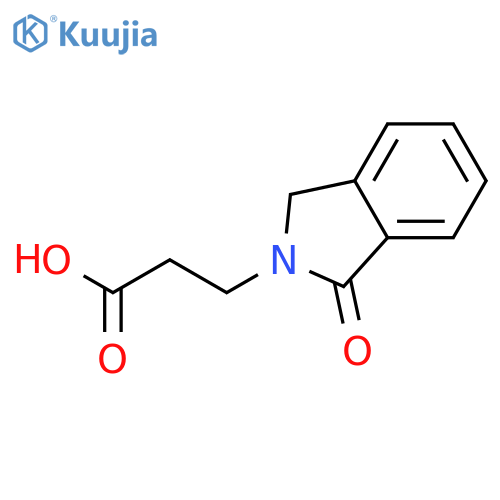 3-(1-Oxo-1,3-dihydro-2h-isoindol-2-yl)propanoic Acid structure