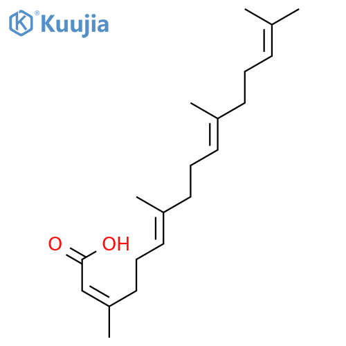 2,6,10,14-Hexadecatetraenoicacid, 3,7,11,15-tetramethyl- structure
